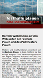 Mobile Screenshot of festhalle-plauen.de