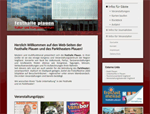Tablet Screenshot of festhalle-plauen.de